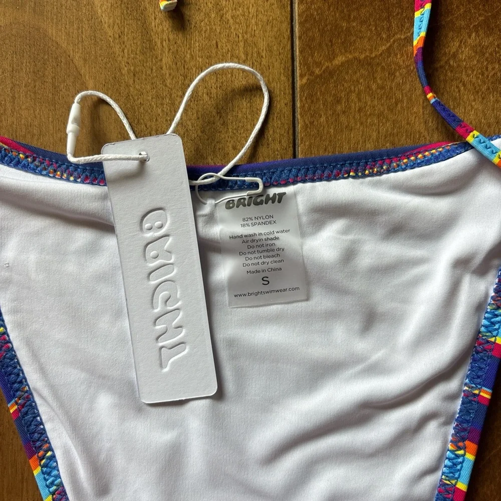 NEW WITH TAGS — bright swimwear melody top & bottom. positano s - Picture 2 of 4